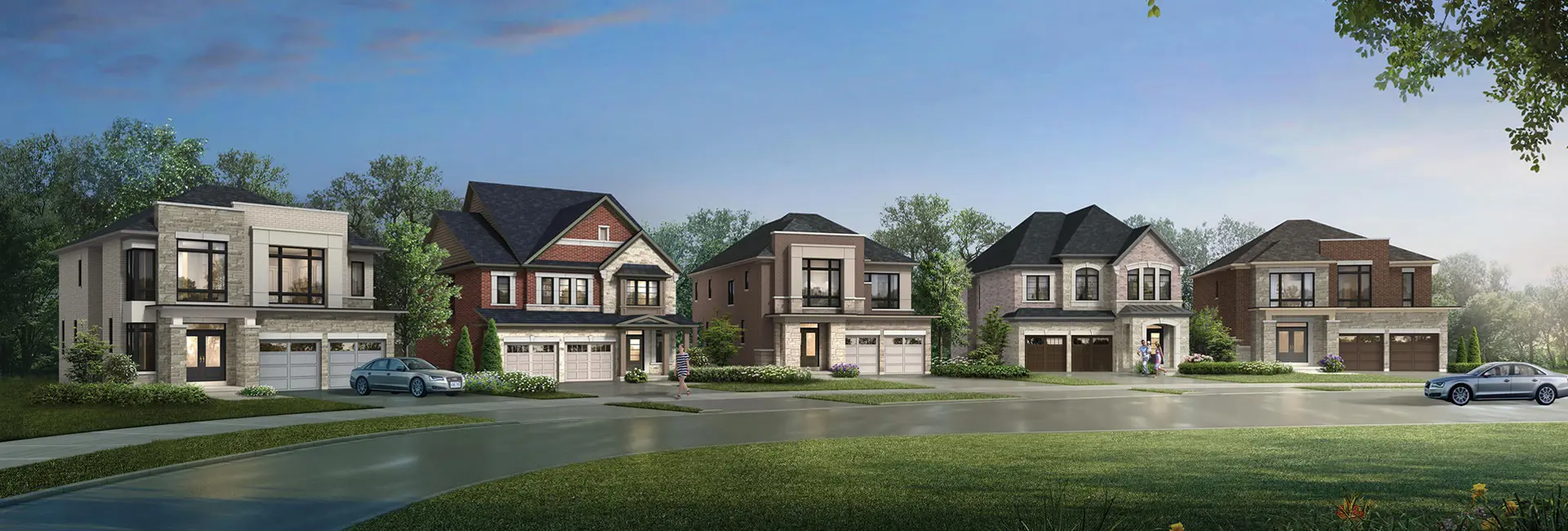 New Kleinburg homes view