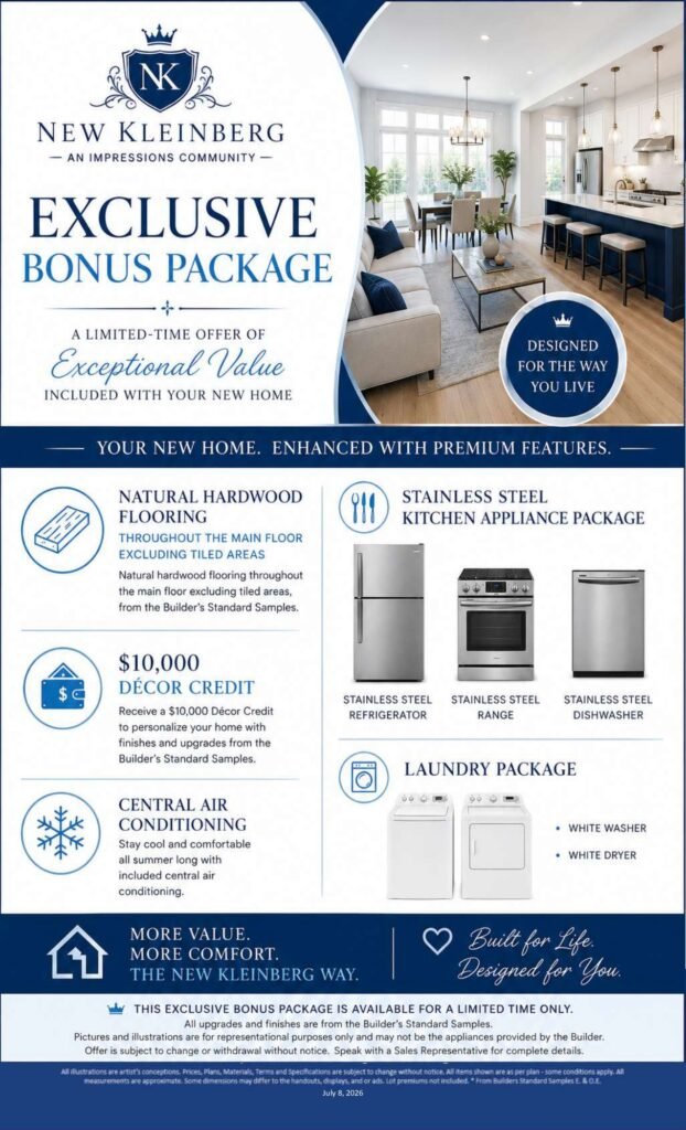 Kleinburg-Bonus-Package